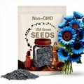 25 Blue Sunflower Seeds: Rare Garden Flower