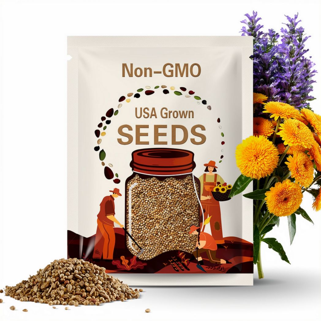 Teddy Bear Dwarf Sunflower Seeds - 50Pcs/pack | Non-GMO Heirloom Blooms for Your Charming Garden