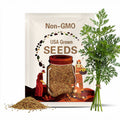 Cumin Herb Seeds | Cuminum Cyminum | Heirloom NON-GMO Seeds | Culinary Spice Garden Seeds for Planting | Indian Mexican Cooking